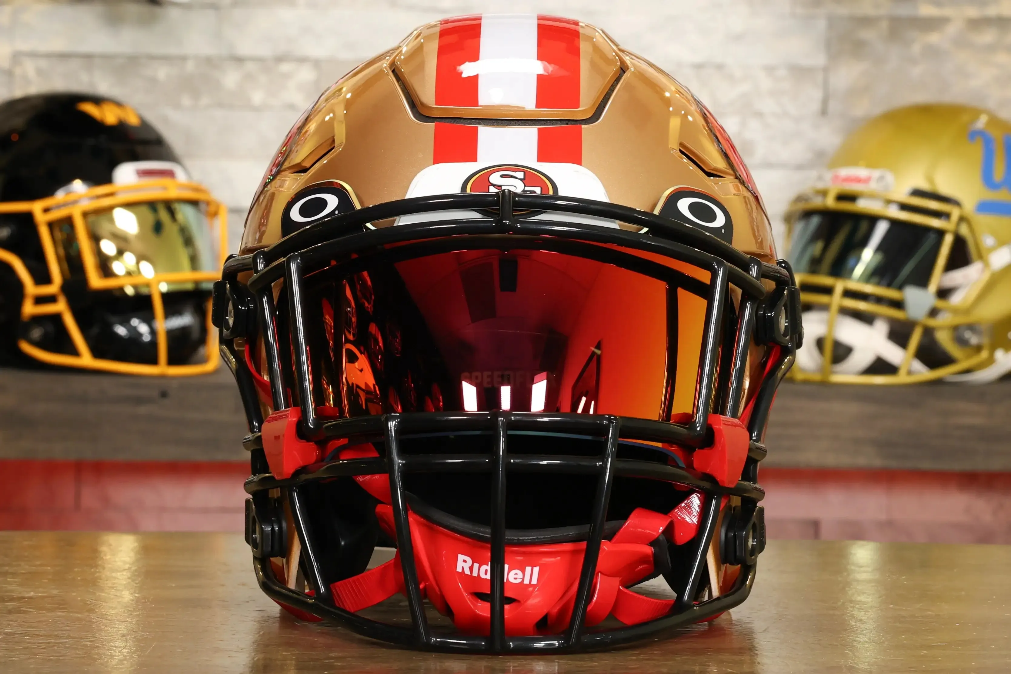 San Francisco 49ers Riddell SpeedFlex Helmet - GG Edition 02089