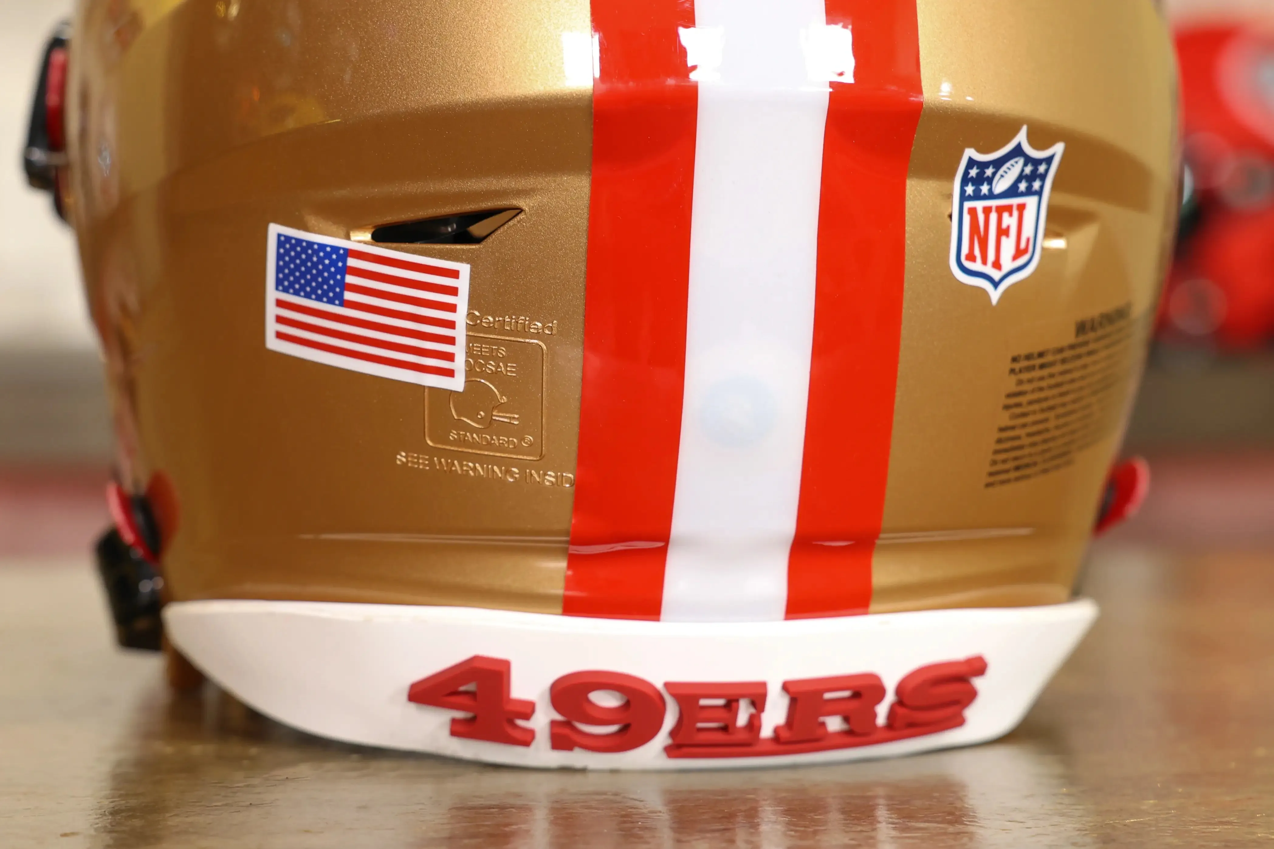 San Francisco 49ers Riddell SpeedFlex Helmet - GG Edition 02089