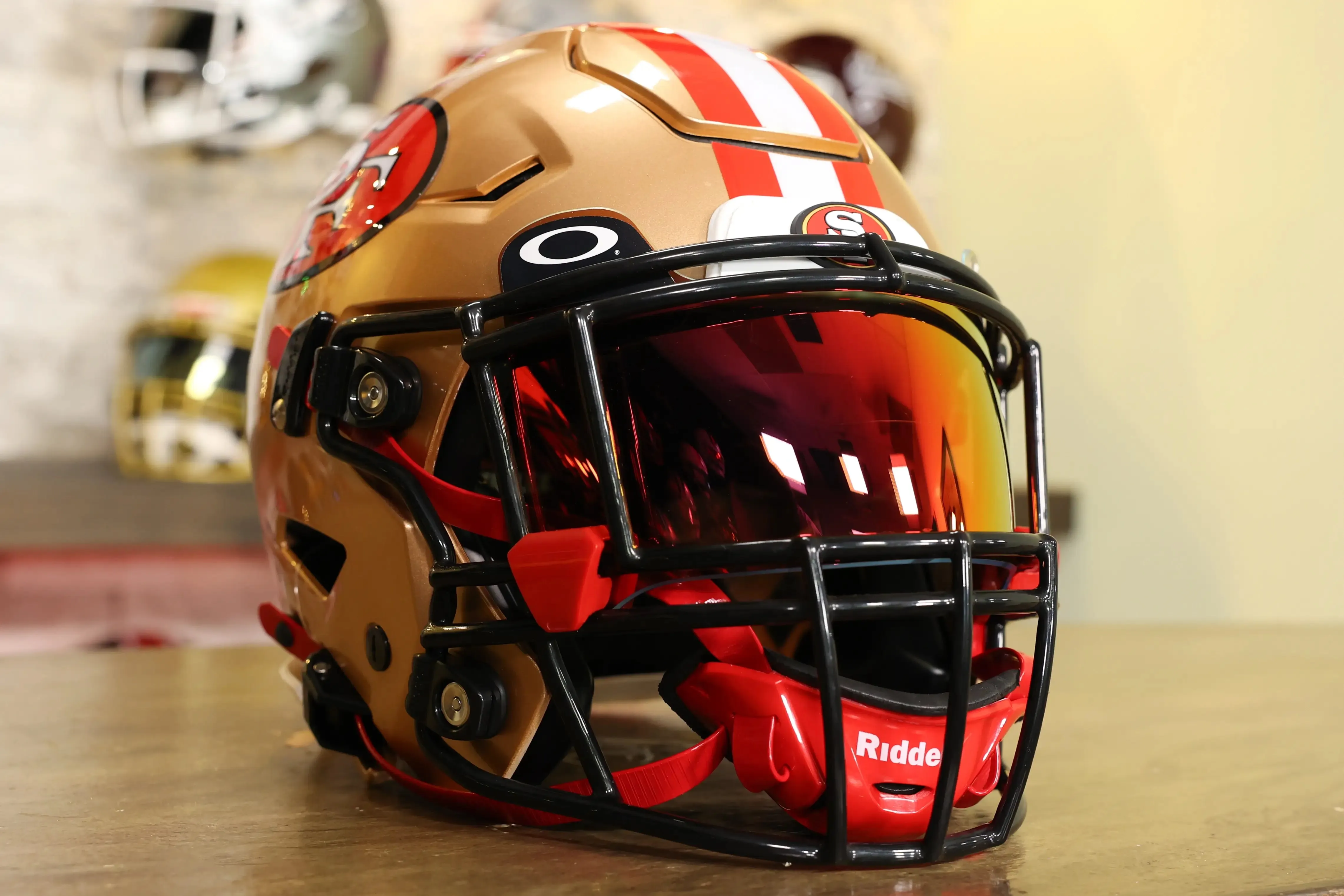San Francisco 49ers Riddell SpeedFlex Helmet - GG Edition 02089