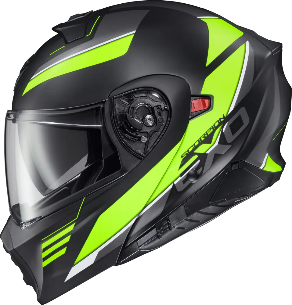 Scorpion EXO-GT-930 Modular Transformer Helmet Modulus Hi-Vis Yellow