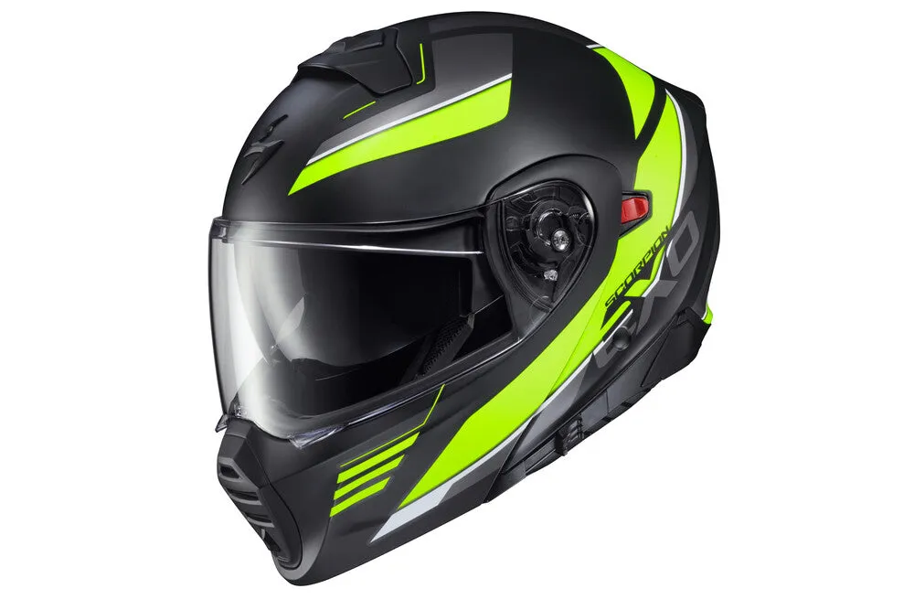 Scorpion EXO-GT-930 Modular Transformer Helmet Modulus Hi-Vis Yellow