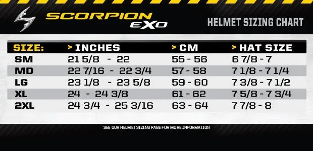 Scorpion EXO-HX1 Helmet Asphalt Size XL