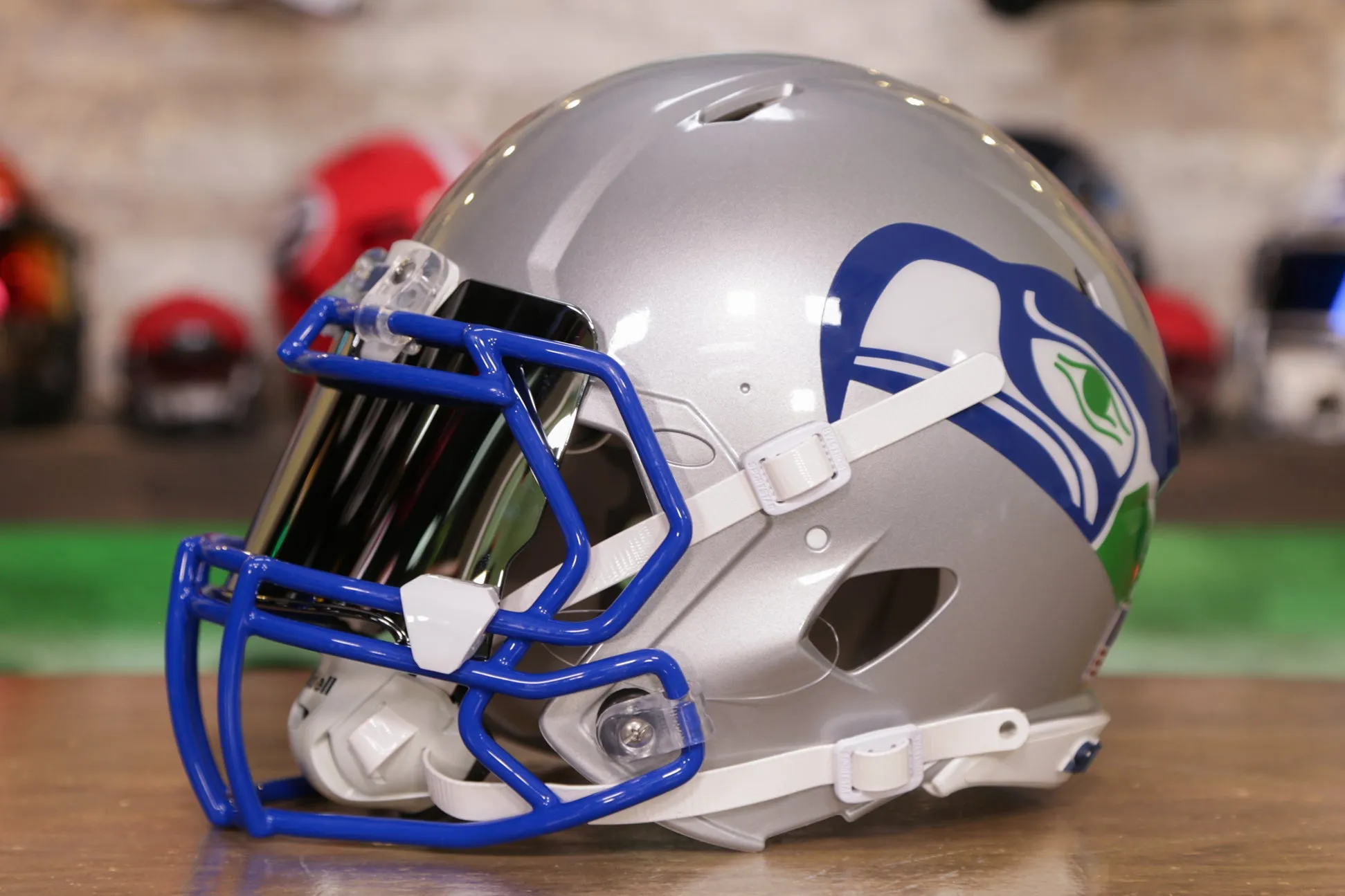 Seattle Seahawks Riddell Speed Authentic Helmet - GG Edition 00278