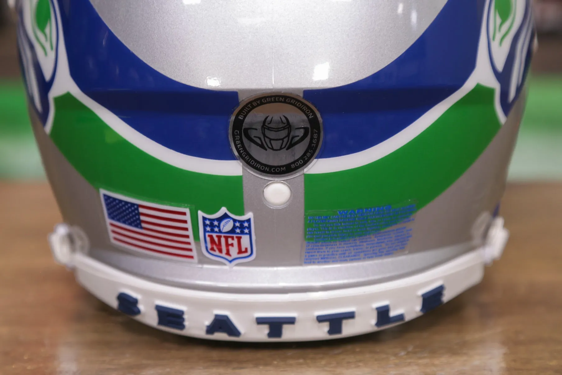 Seattle Seahawks Riddell Speed Authentic Helmet - GG Edition 00278
