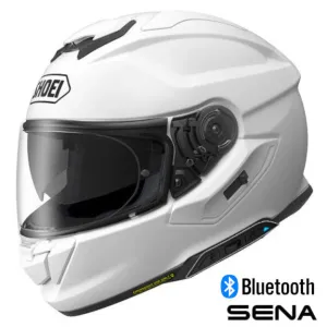 Shoei GT-Air 3 Full Face Helmet Gloss White SRL 3 Installed