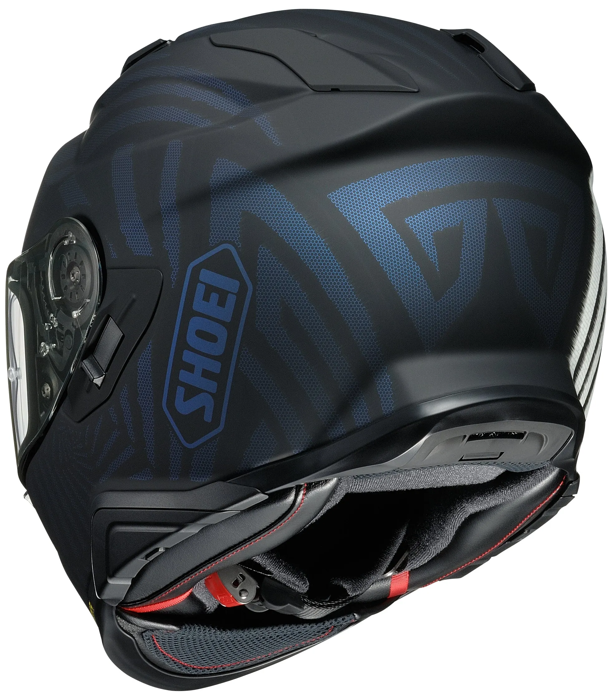 Shoei GT-Air II Full Face Bluetooth Helmet Quibit TC-5 SRL Installed