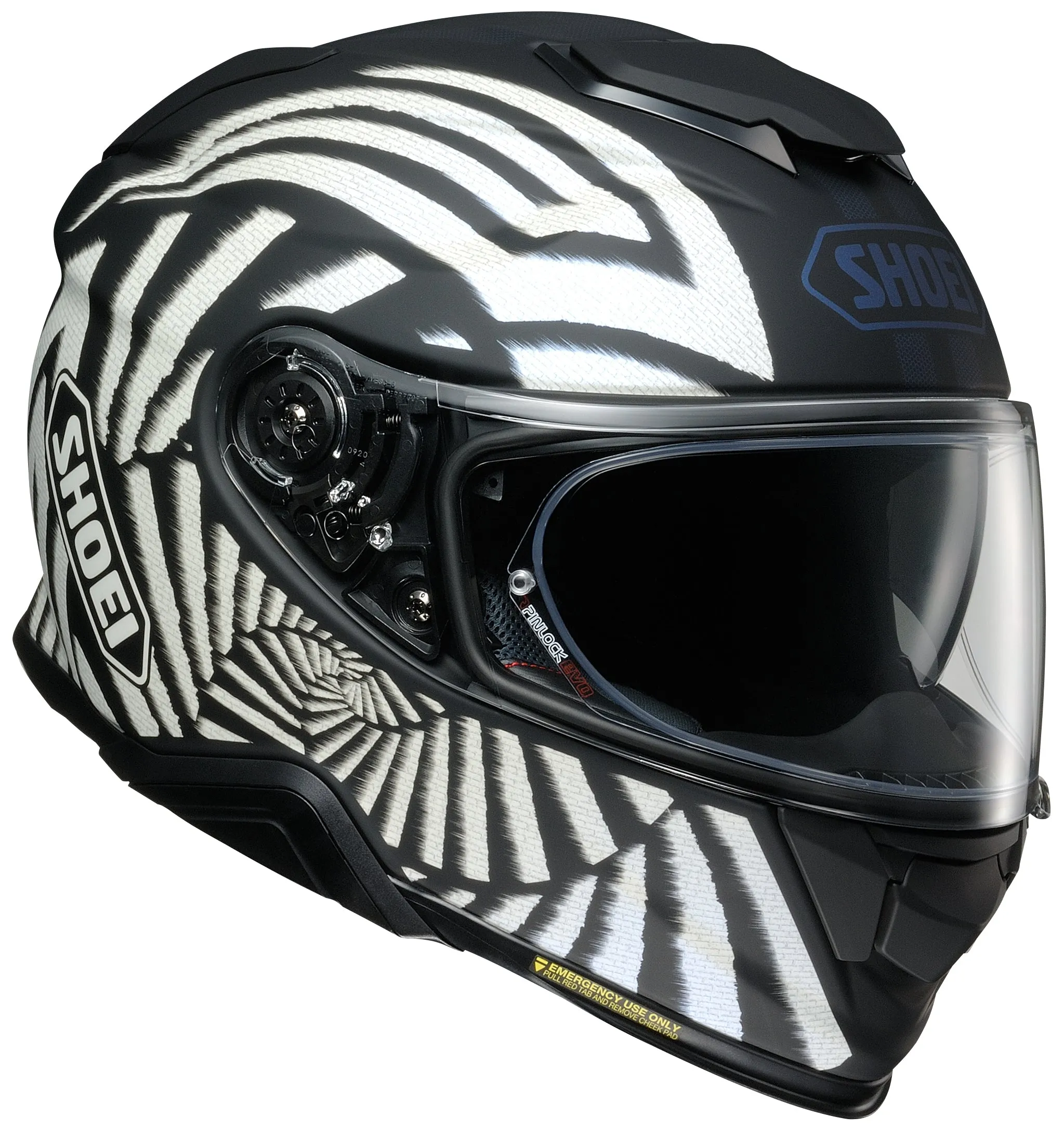Shoei GT-Air II Full Face Bluetooth Helmet Quibit TC-5 SRL Installed