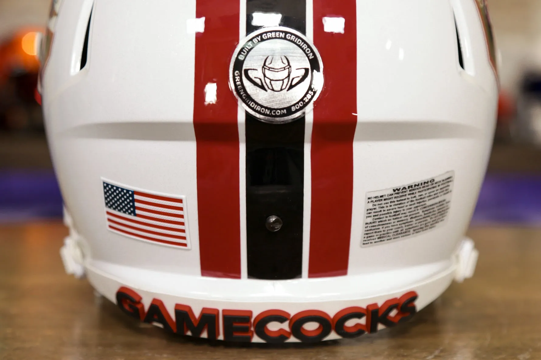 South Carolina Gamecocks Riddell Speed Display Helmet - GG Edition 00273