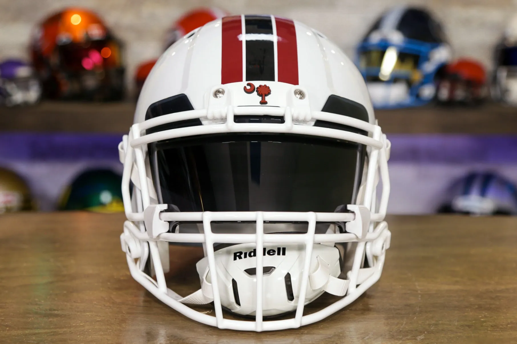 South Carolina Gamecocks Riddell Speed Display Helmet - GG Edition 00273