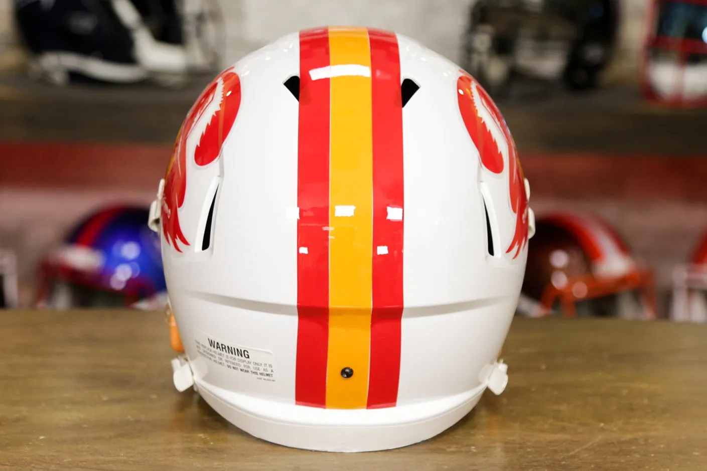 Tampa Bay Buccaneers Riddell Speed Display Helmet - 1976-1996 Throwback