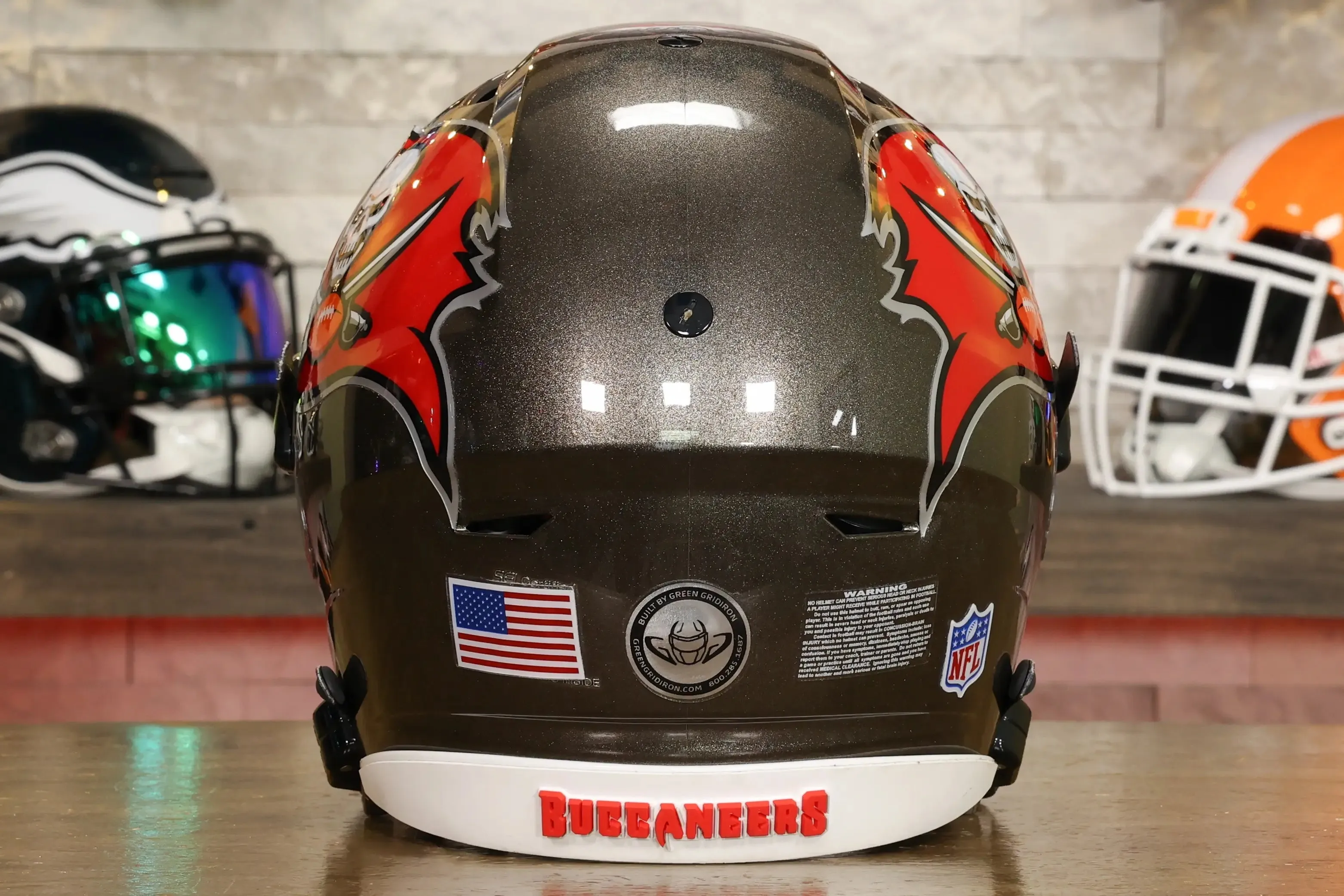 Tampa Bay Buccaneers Riddell SpeedFlex Helmet - GG Edition 02085