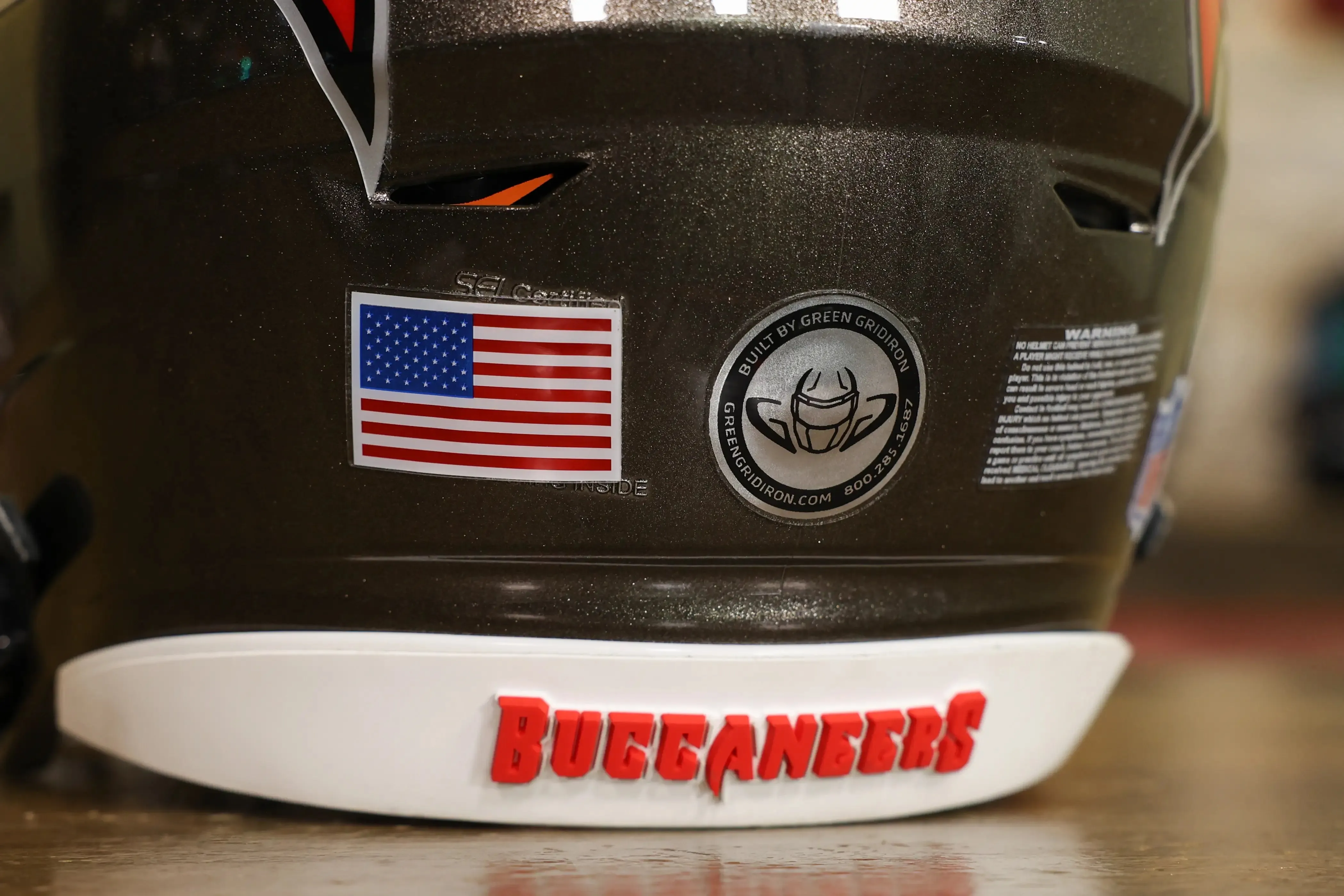 Tampa Bay Buccaneers Riddell SpeedFlex Helmet - GG Edition 02085