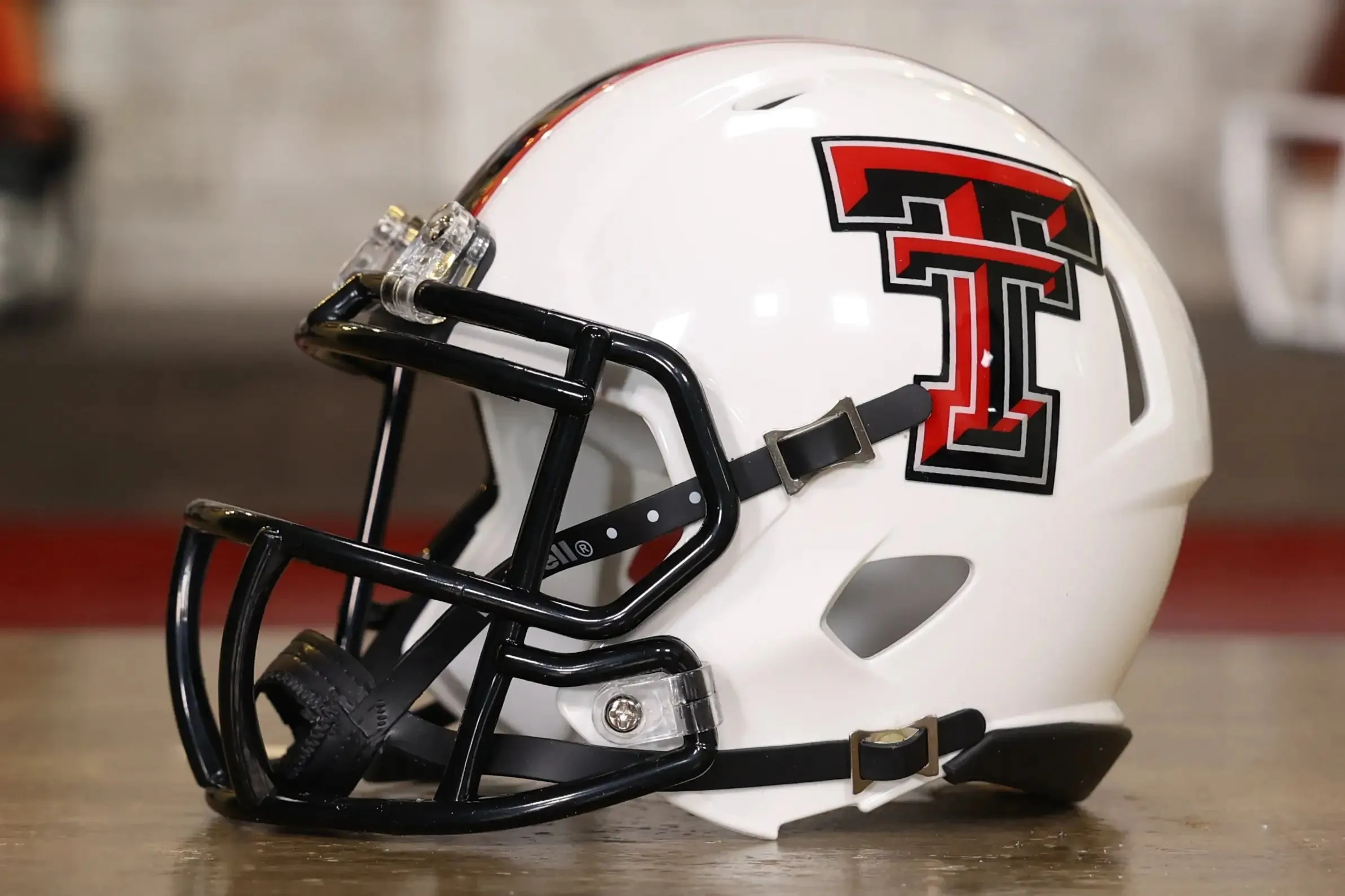 Texas Tech Red Raiders Riddell Speed Mini Helmet - White