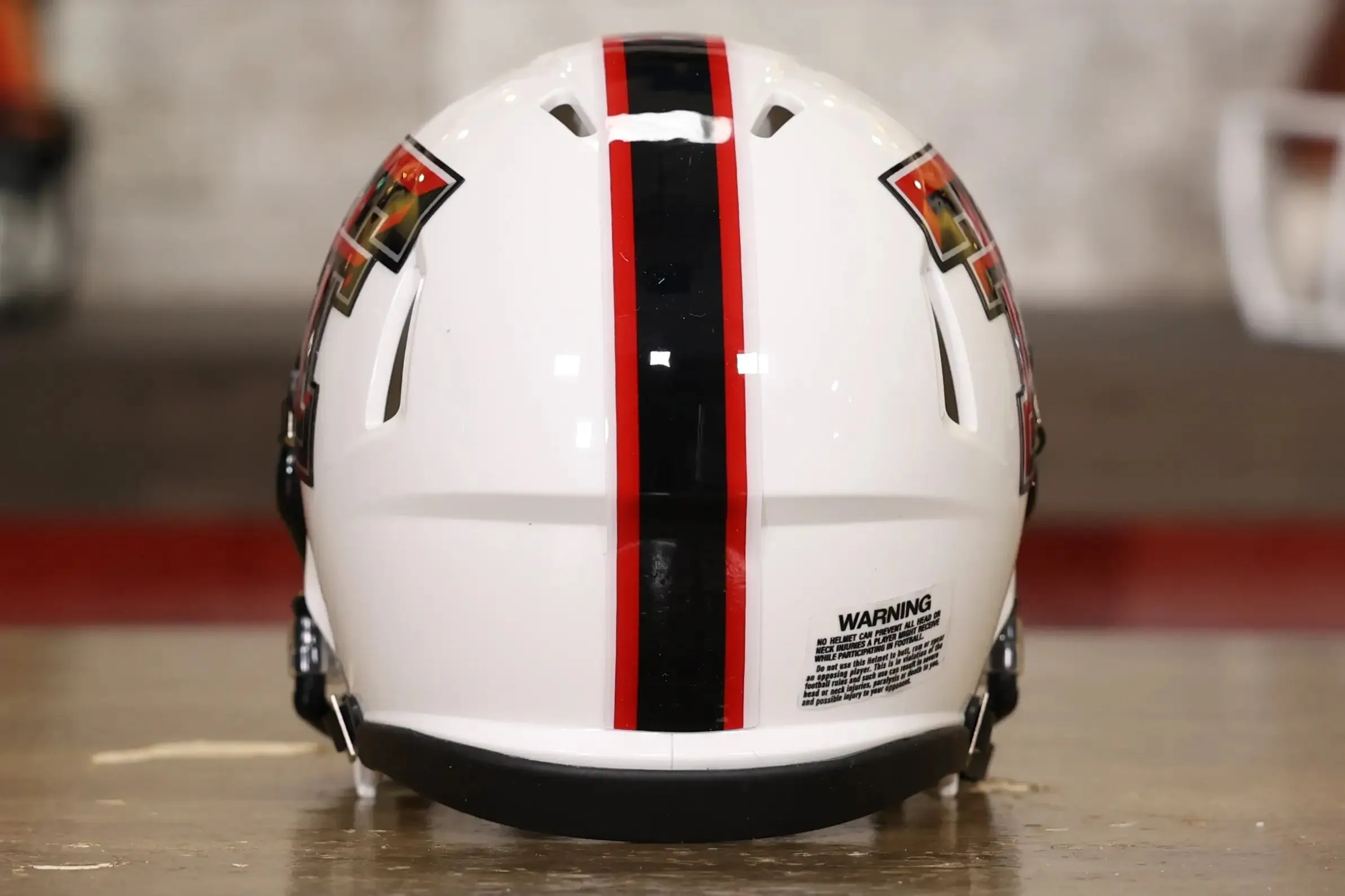 Texas Tech Red Raiders Riddell Speed Mini Helmet - White
