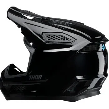 Thor Fleet Off Road Helmet Blackout Gloss Black