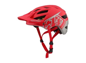 Troy Lee Designs A1 MIPS MTB Helmet - Classic - Red-Silver - 2019
