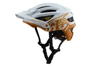 Troy Lee Designs A2 MIPS MTB Helmet - Decoy - Pearl White-Gold - 2020