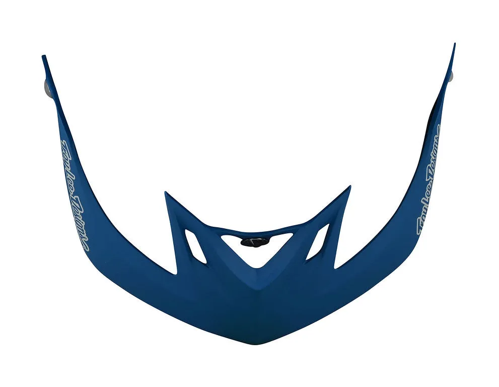 Troy Lee Designs A2 Replacement Visor - Silhouette - Blue
