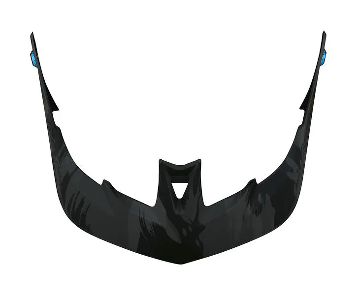 Troy Lee Designs A3 Replacement Visor - Brushed Camo Blue
