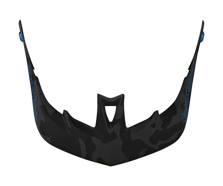 Troy Lee Designs A3 Replacement Visor - Uno Camo Blue