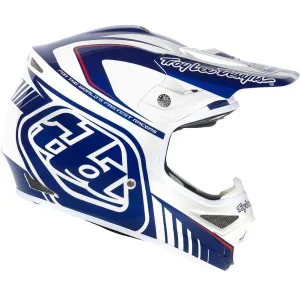 Troy Lee Designs Air Delta Full Face Helmet - Blue-White