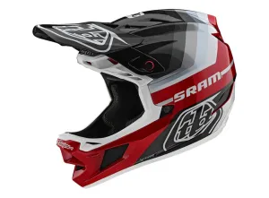 Troy Lee Designs D4 Carbon Full Face Helmet - Mirage - SRAM Red-Black - 2020