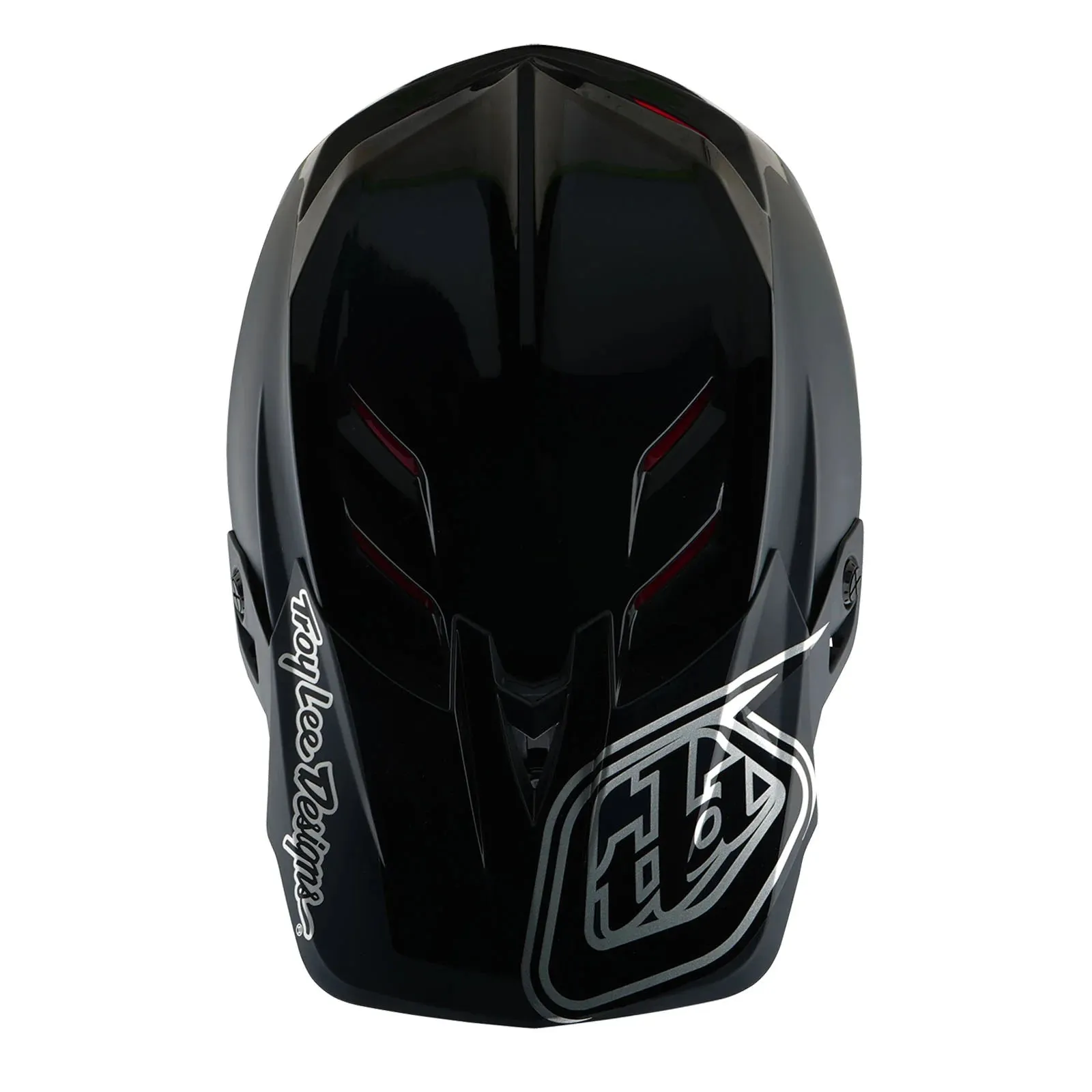 Troy Lee Designs D4 Polyacrylite Full Face Helmet - Shadow - Black