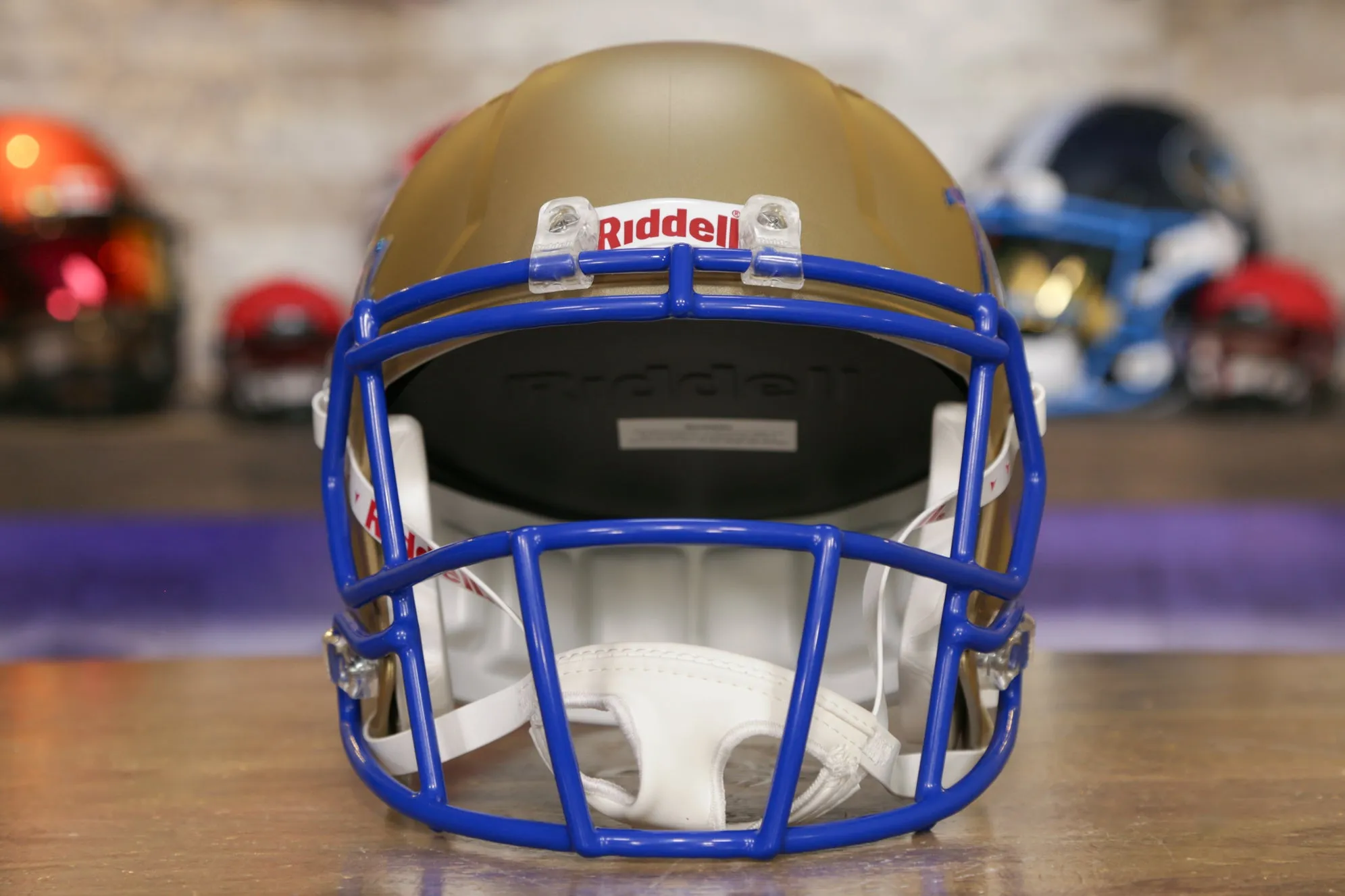 Tulsa Golden Hurricane Riddell Speed Display Helmet