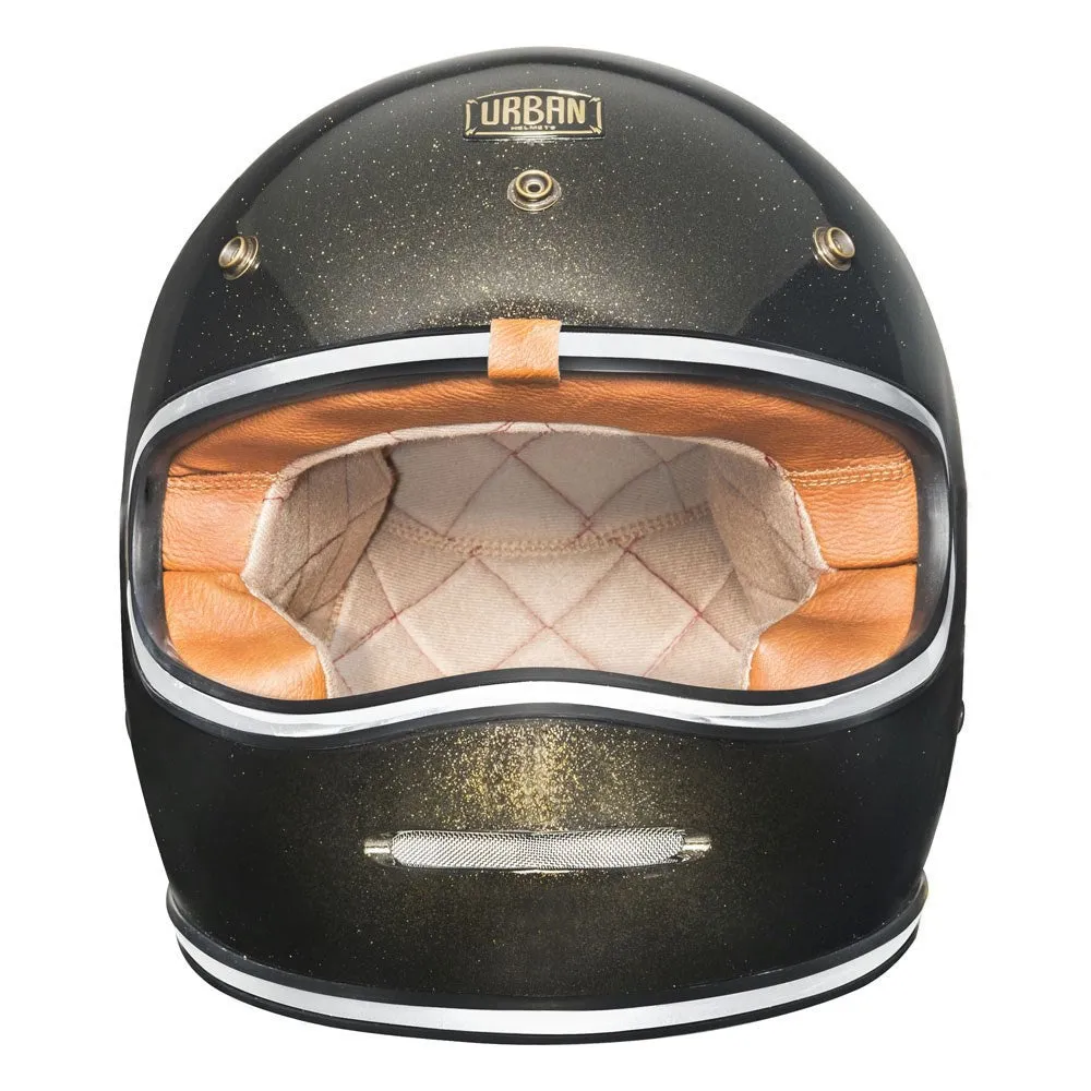 Urban Full Face Helmet BigBore Dark Gold Flake