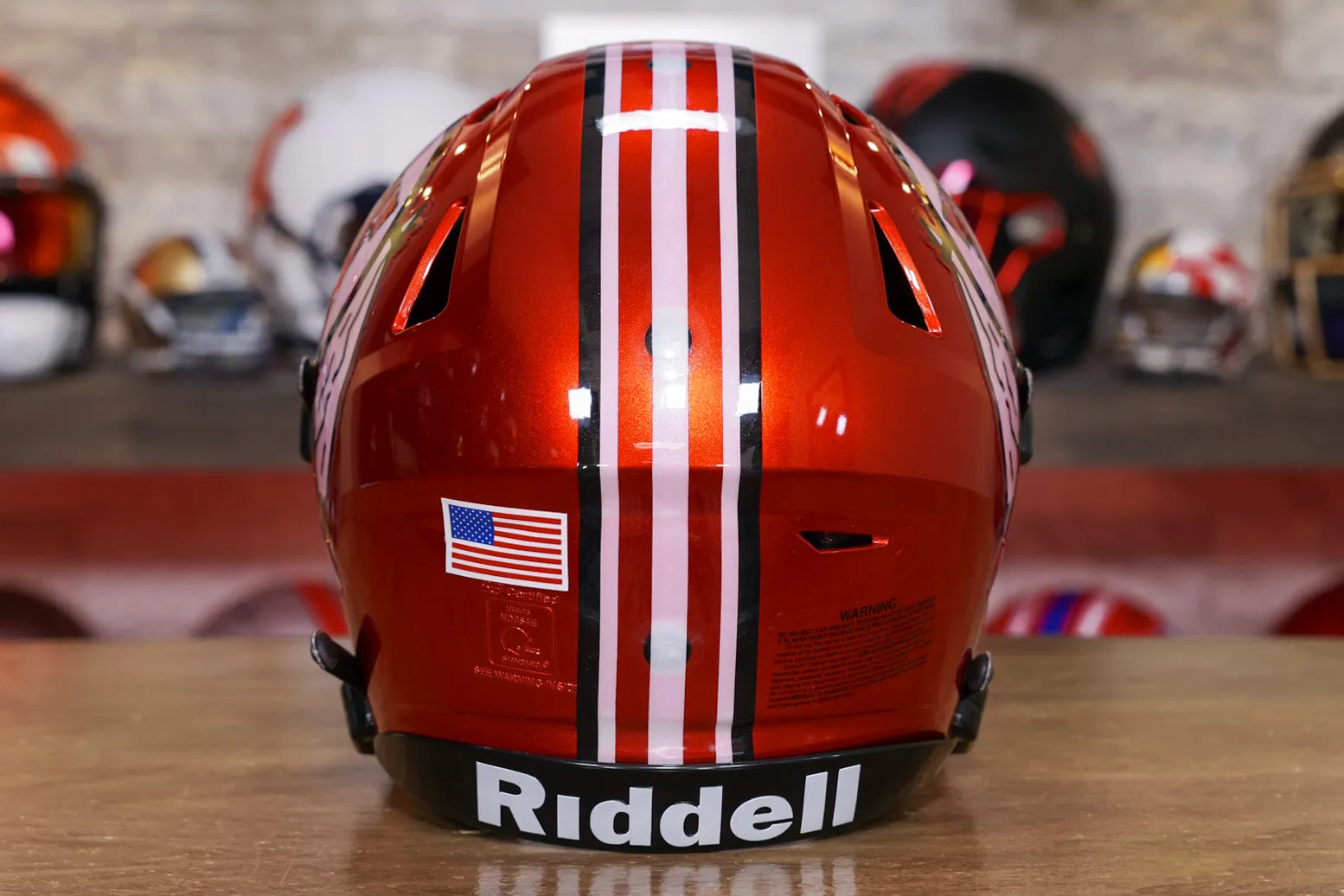 Utah Utes Riddell SpeedFlex Helmet - Radiant Red