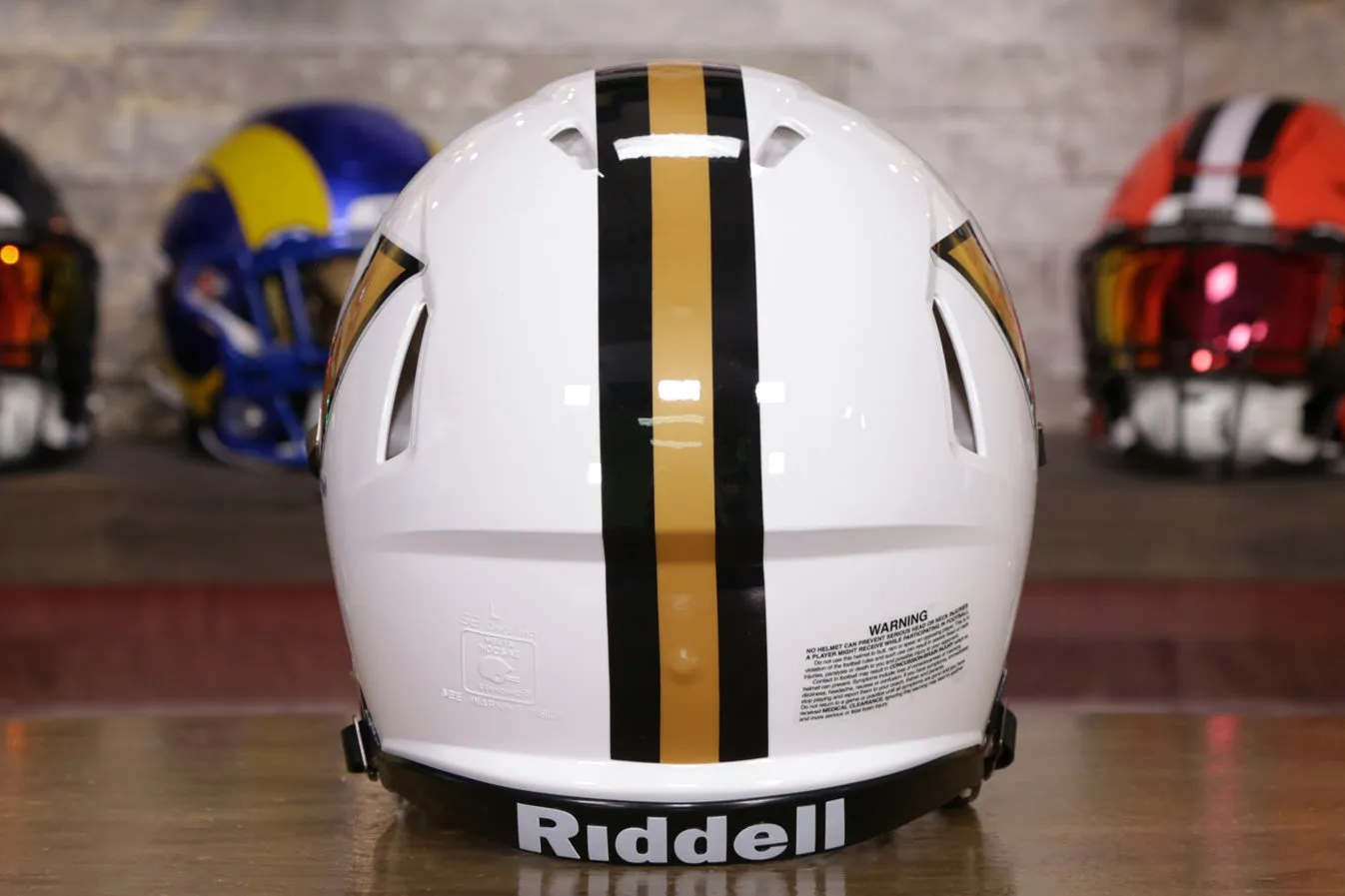 Vanderbilt Commodores Riddell Speed Authentic Helmet - White