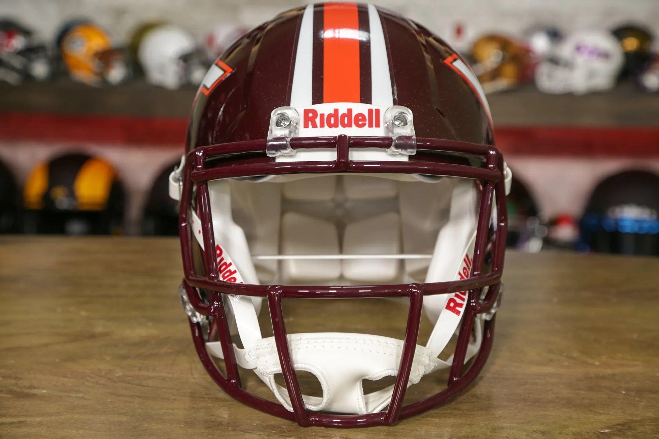 Virginia Tech Hokies Riddell Speed Authentic Helmet