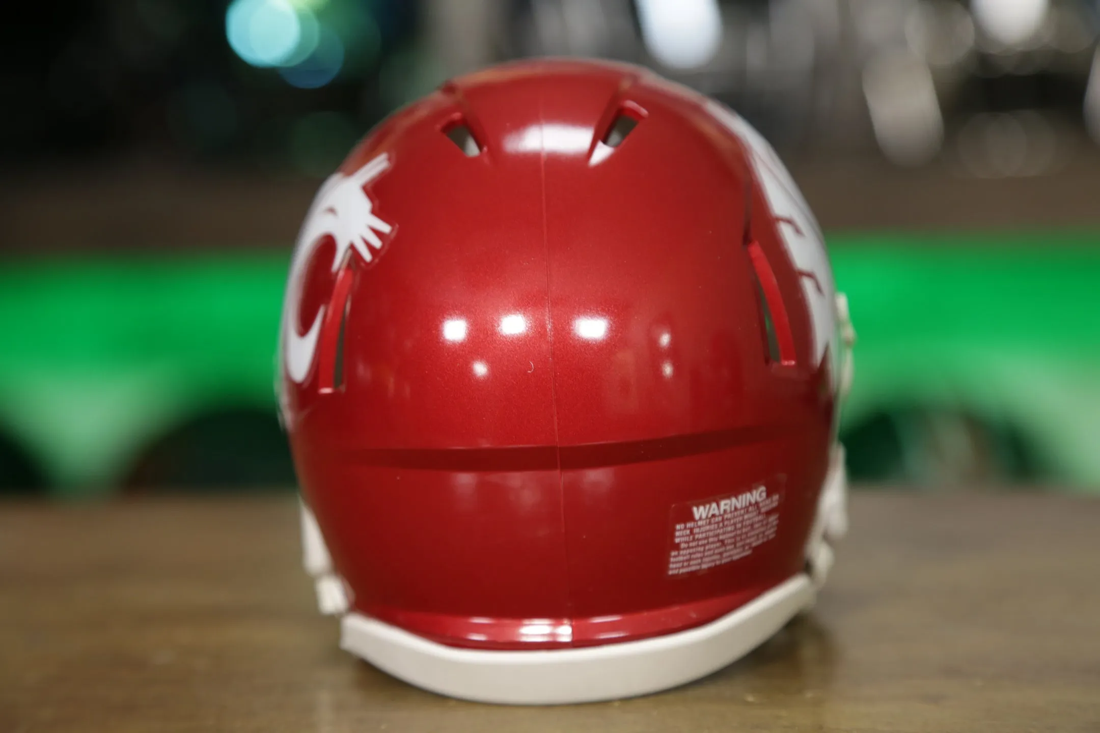 Washington State Cougars Riddell Speed Mini Helmet