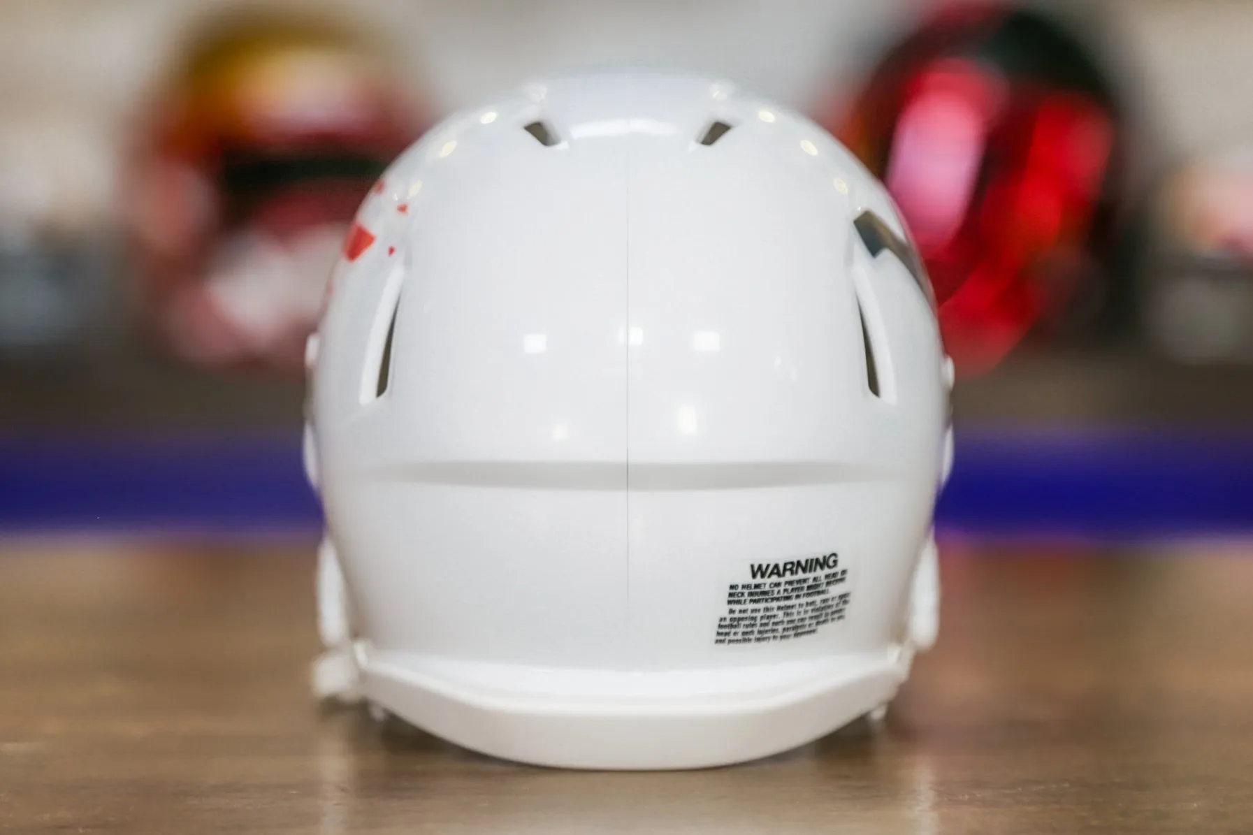 West Virginia Mountaineers Riddell Speed Mini Helmet - Stars and Stripes